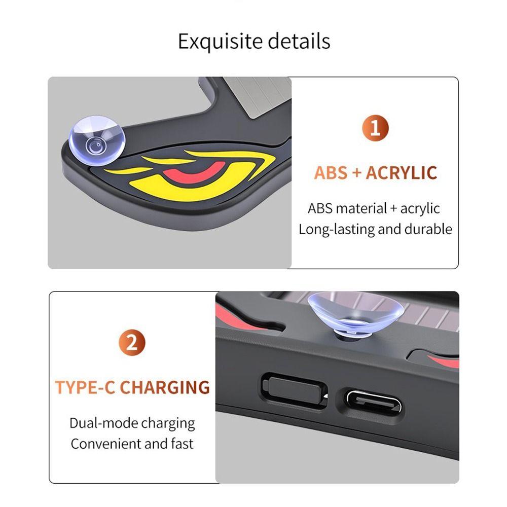 Wireless Solar Demon Eye Light Solar Powered Vehicle Signal Lights  Car Interior