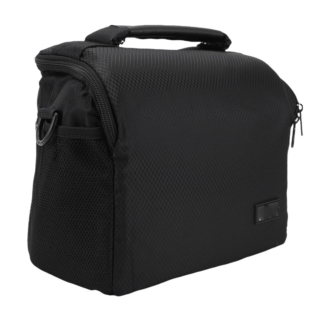 DSLR Camera Case Large Capacity Water Proof Polyester Portable Mirrorless Camera Case with Detachable Shoulder Strap for Camera Lens Accessories L
