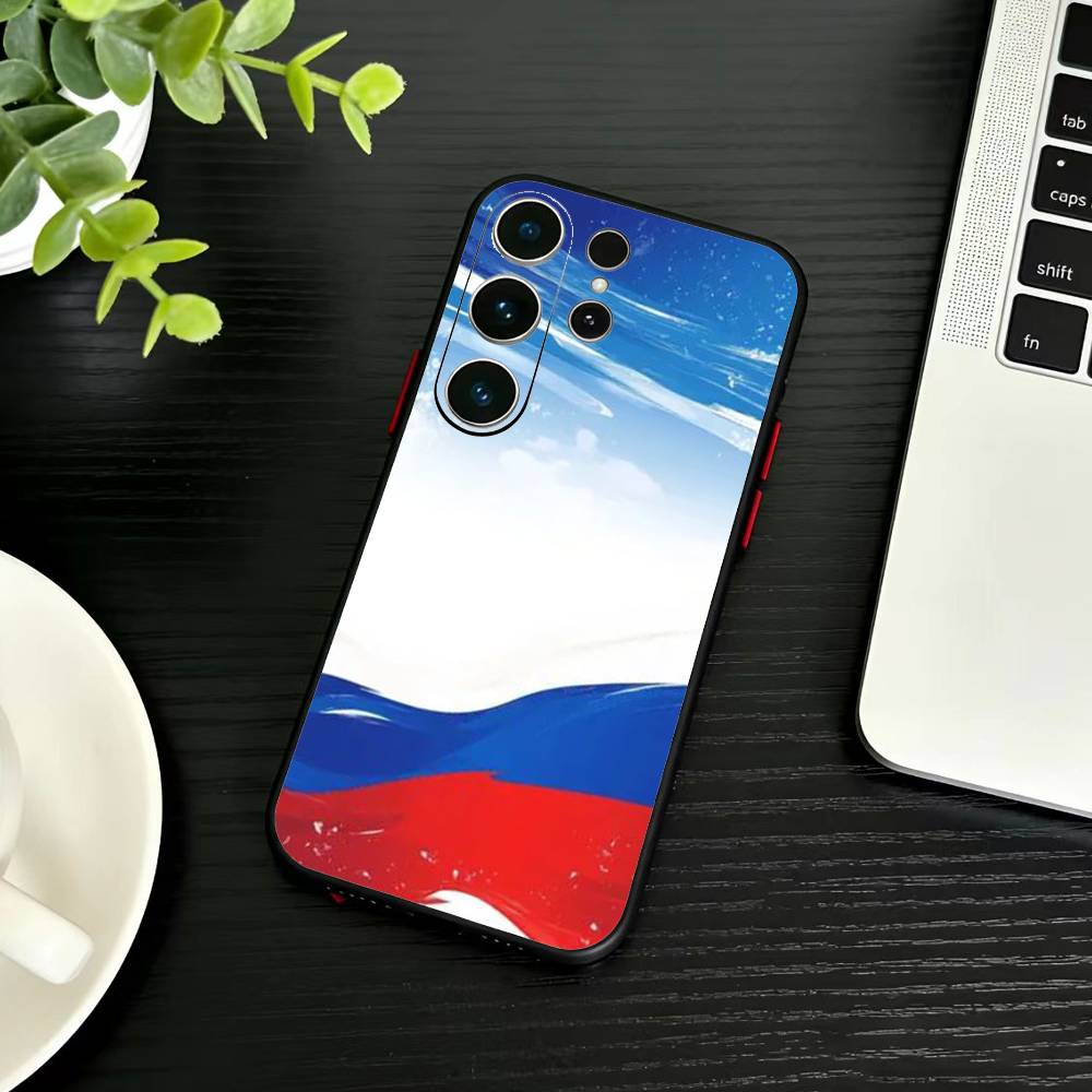 Statue Liberty America USA Flag Phone Case For Samsung S26,S25,S24,S23,S22,S21,S20,Ultra,Plus,FE Black Soft Cover