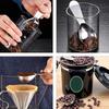 JUSTINLAU 15/30ml Stainless Steel Coffee Powder Coffee Bean Spoon with Scale Baking Measuring Spoon Seasoning Measuring Tools