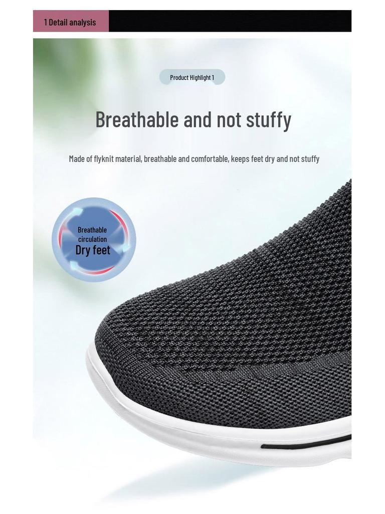 Atmungsaktive Unisex Dad Shoes für Mittelalte & Ältere - Lässige & Bequeme Walking-Sneaker