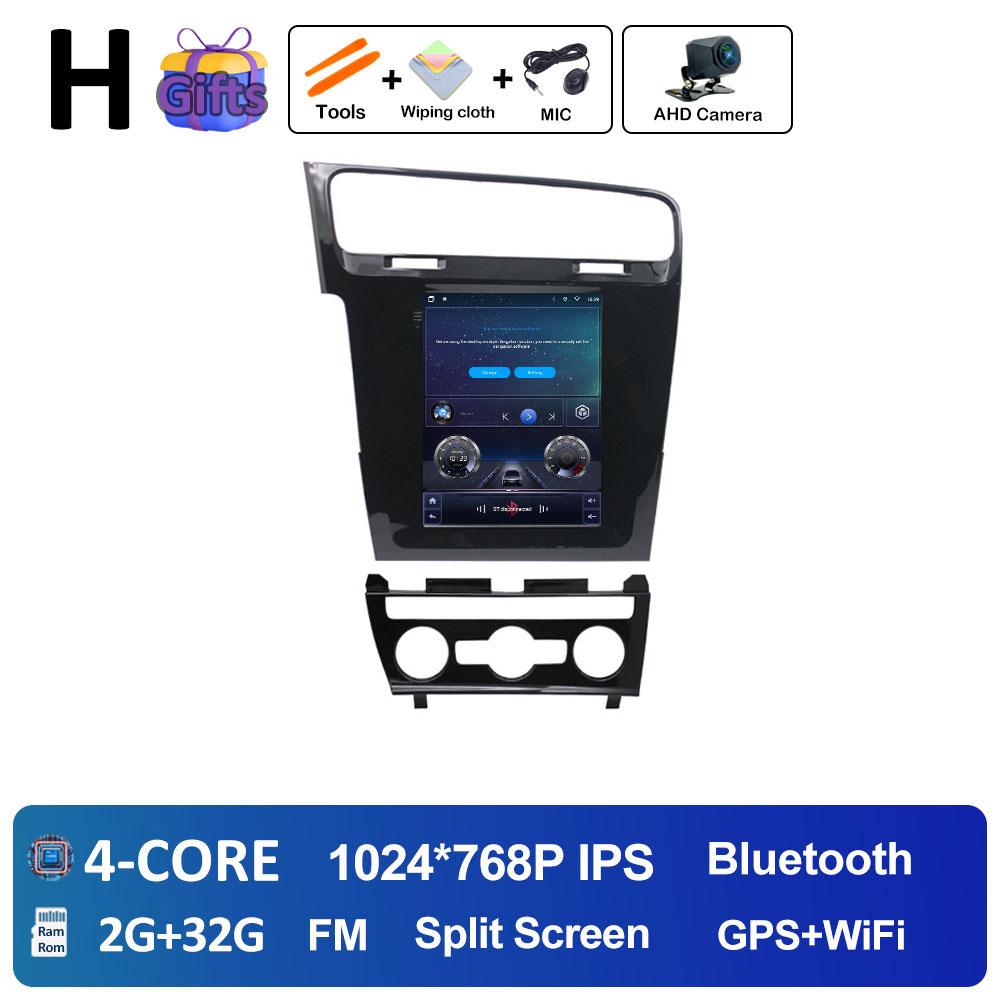 Pentru Volkswagen Golf 7 2014 2015 2016 2017 2018 Navigație GPS Android Auto DSP Stereo Car Audio Video Player Multimedia Nr. 2 din