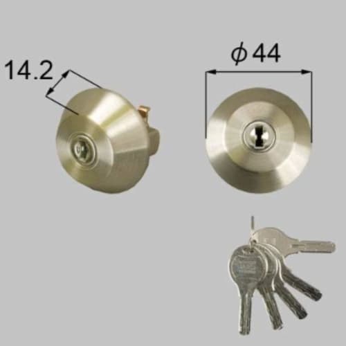 Replacement WN Cylinder for LIXIL (formerly Tostem) U-SHIN SHOWA QDJ695/QDJ696, Wave Key, Model DDZZ4023 (Z-102-DSMB)