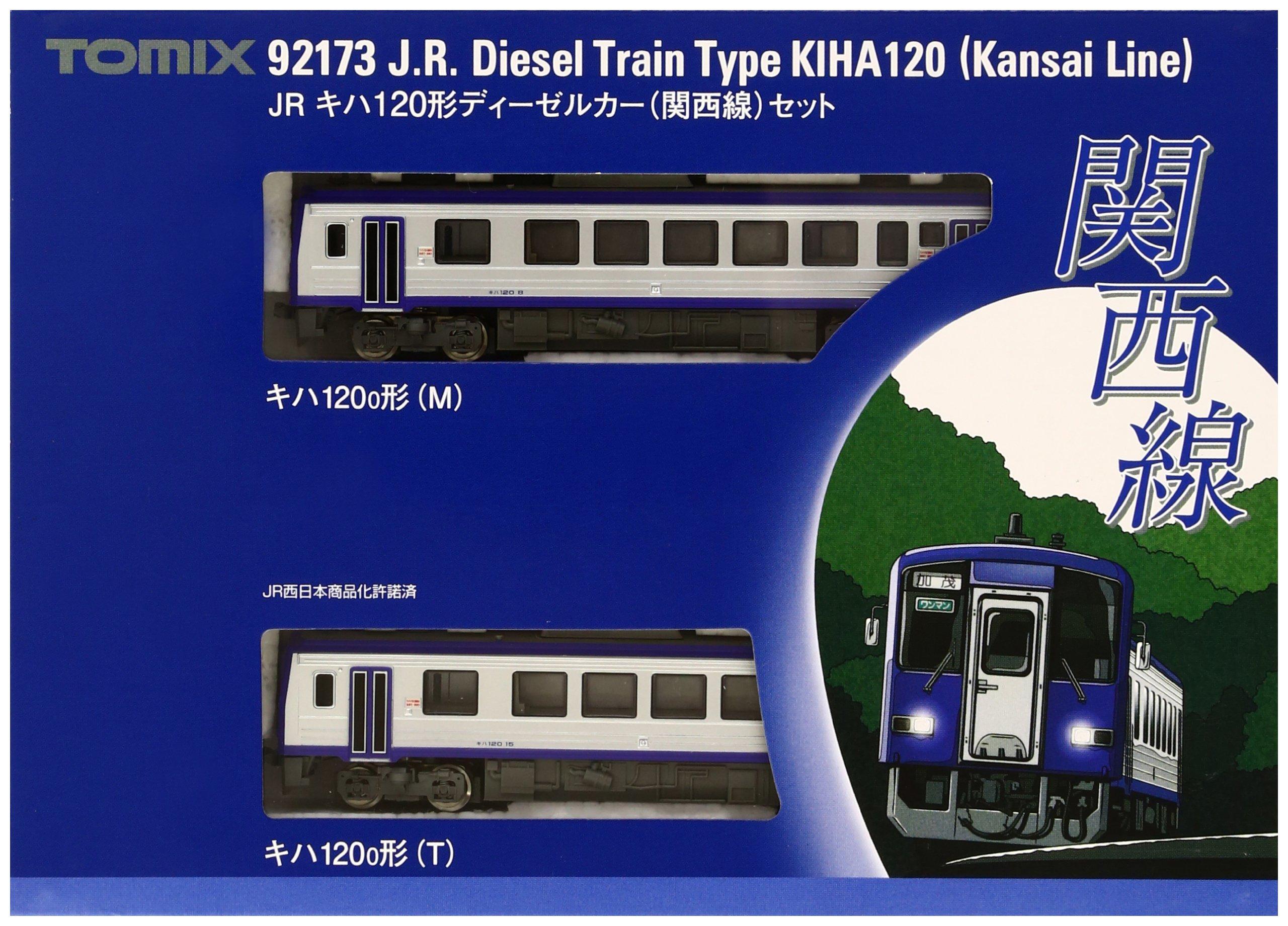 

TOMIX N Gauge Kiha 120 Kansai Line Set 92173 Diesel Car Model Train
