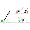 Heavy Duty Tent Nail Camping Stakes Peg for Pitching Camping Tent Canopies