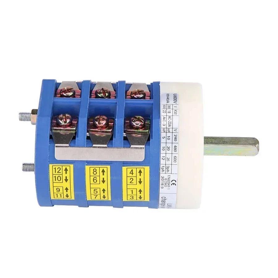 240V/480V/500V 40A Tire Changer Machine Motor Forward Reverse Switch Tire Repiar Machine Replacement Part