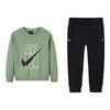 Nike Kids' Plush Long-Sleeve Tee & Sweatpants 2-Piece Set