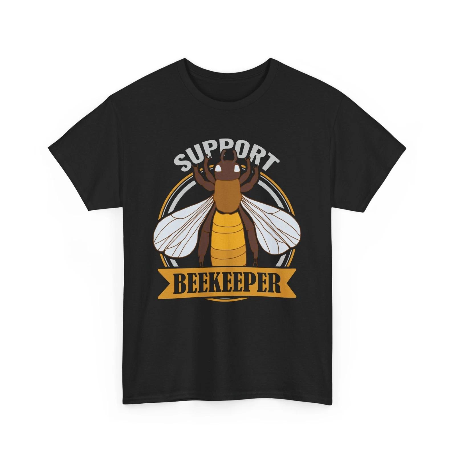 Bee T-Shirt | Save the Bees Shirt | Funny Honeybee Tee | SUPPORT BEEKEEPER Shirt XL