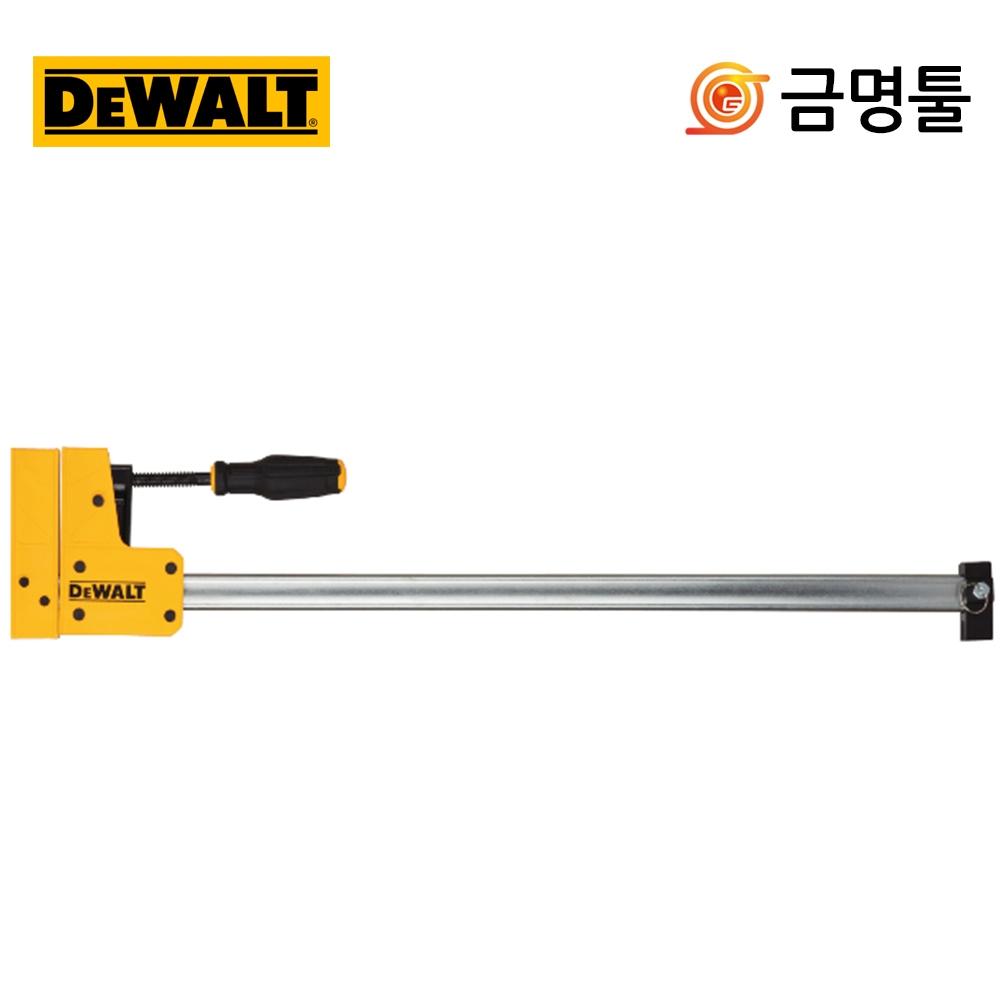 

Параллельный зажим DeWalt DWHT83831, общая длина 24 дюйма, сила сжатия 600 мм, зажим для деревообработки 675 кг