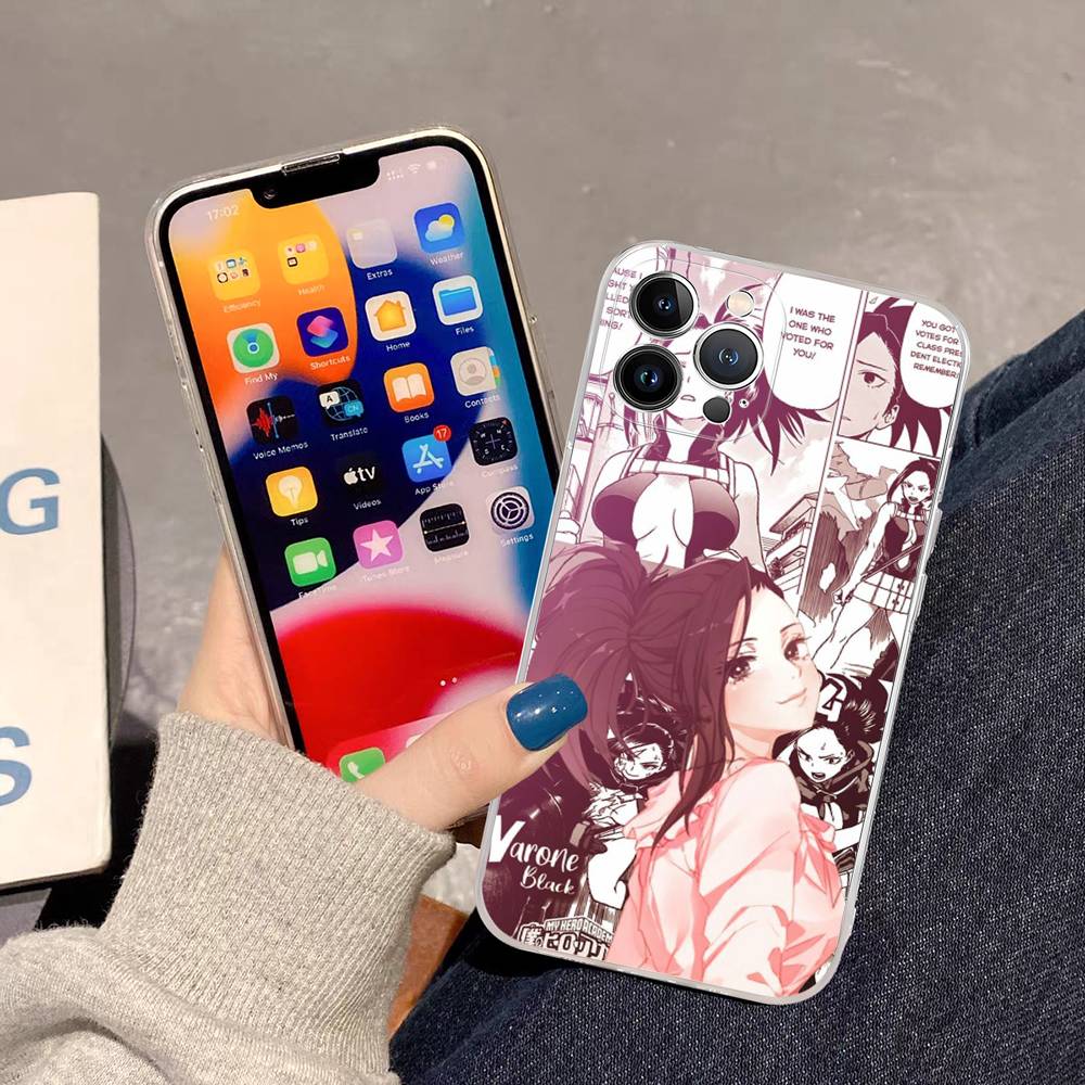 Vintage Anime My Hero A-Academia For IPhone 17 16 15 14 13 12 11 Pro Max Plus Phone Case High End Silicone