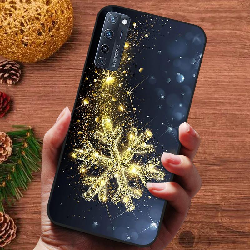 Świąteczne malowane etui na ZTE Axon 20 4G 5G Silikonowe miękkie etui na telefon na ZTE Axon 40 30 Pro Ultra A20 A2121 Capa Fundas
