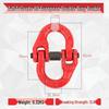 Double Ring Butterfly Buckle Chain Adjuster for Lifting Slings