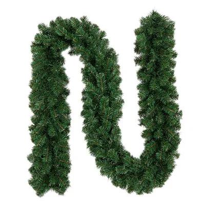 Creative Green Artificial Christmas Tree Banner Party Atmosphere New Year's Door Wreath Christmas Vine Wreath Decoration Props