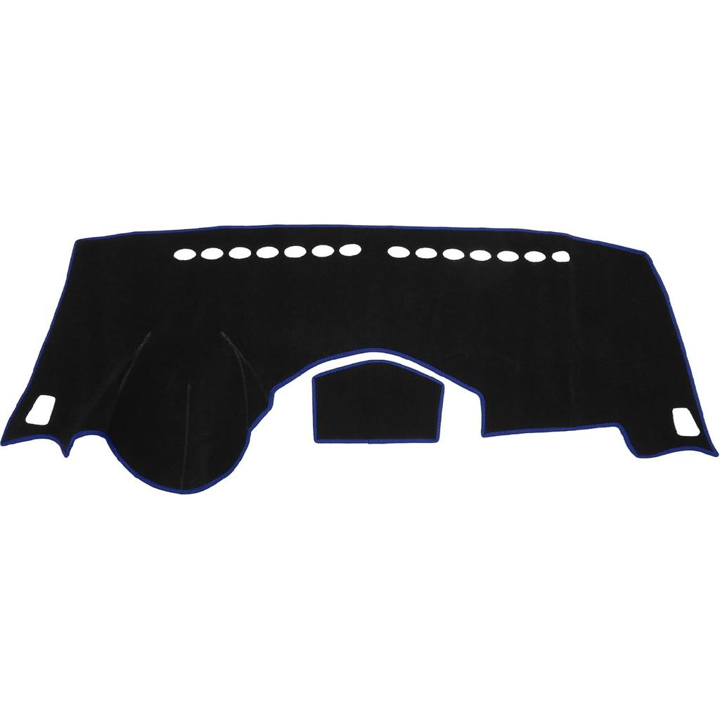 Dashboard Dash Cover Compatible for Chevy Trax 2014-2016, Durable Polyester Black Front Dash Cover Mat