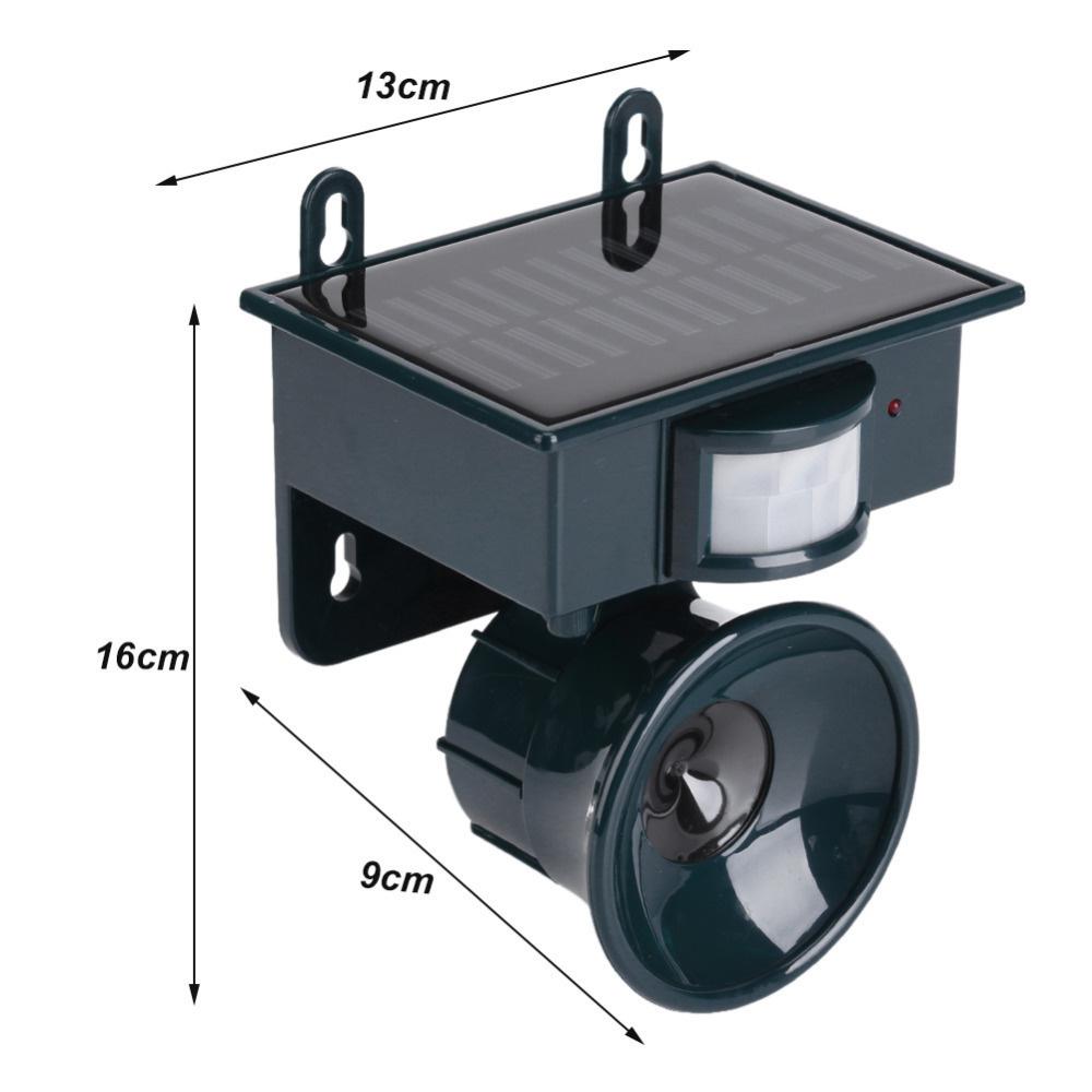 Outdoor Solar Ultraschall Tier Vogel Taubenabwehr Geräte