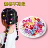 100pcs Kid Small Hair Bands Baby Girl Children Headbands Colorful Elastic Nylon Scrunchie Hair Rope