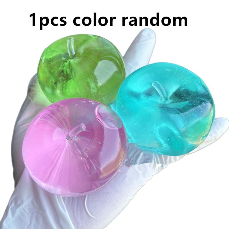 Green Apple Squeeze Toys And Vent Anger Fidget Toys Plasticity Squeeze Toys To For Friends