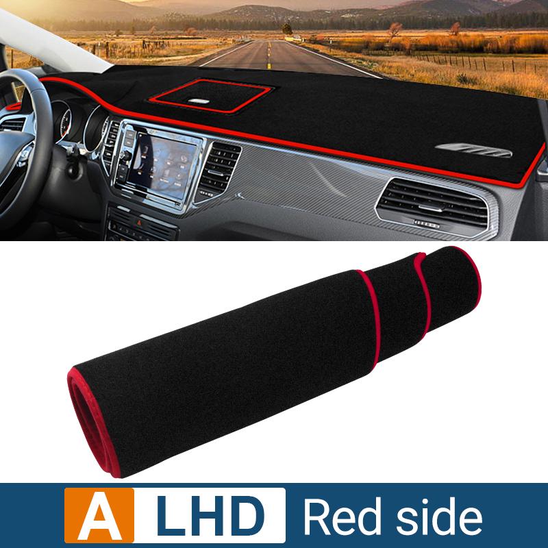 Cubierta para salpicadero de coche, evita la luz, parasol, alfombras Anti-UV, alfombrilla antideslizante para Volkswagen VW Golf Sportsvan 2014 2015 2016 2017