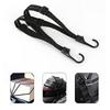 Helmet Rope Highly Elastic Luggage Binding Cord Motorcycles Strength Retractable Helmet Luggage Elastic Rope Strap with 2 Hooks