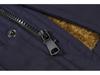 Men's Plus Size Hooded Winter Cotton Jacket with Fur Collar