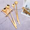 HomeCloud Golden Spoon Set/Coffee Spoon/Dessert Spoons/Cutlery Kitchen