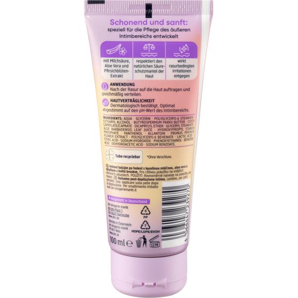 Germany DM Balea Balea Aftershave Balsam for Women Intim 100ml