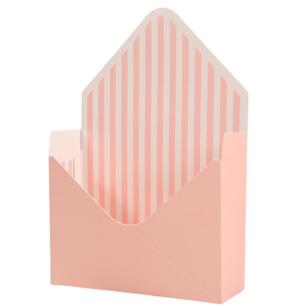 Valentine Envelope Gift Box Multifunctional Hand Folding Flower Bouquet Packaging Box for Mother Day Wedding Birthday Party