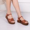 Skórzane sandały damskie ze skóry naturalnej