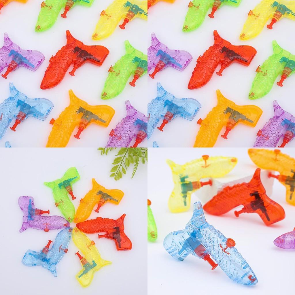 Water Kids Gun With Fish Shape And Plastic Material For Pool Water Play Toy