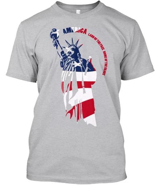 

футболка america Tee Сделано в США Размеры от S до 5XL 4XL