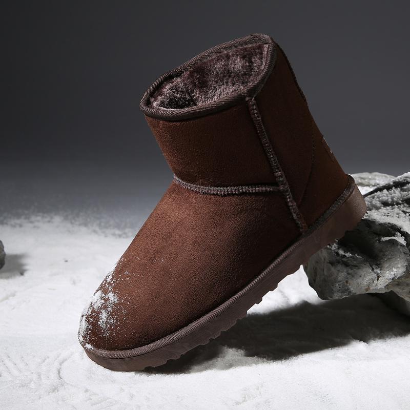 Shoes Snow Boots Autumn and Winter 40 Fleece Thickened Warm Cotton Shoes