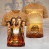 Supernatural TV Series T-shirts 3D Printed Men Women Short Sleeve O-Neck T-Shirt Trend Cool Loose Casual Tees Oversized Y2k Tops