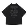 ONSPOTZ Oversized Cotton Typography [New Era] Short-sleeved T-shirt, Exclusive, Oversized, Black, M, S/S, Tee,