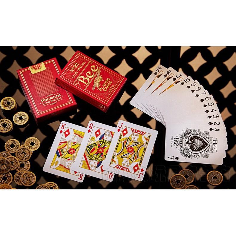 Bee Gold Edition Coterie Playing Cards USPCC Collection Deck Card Games Magic Tricks