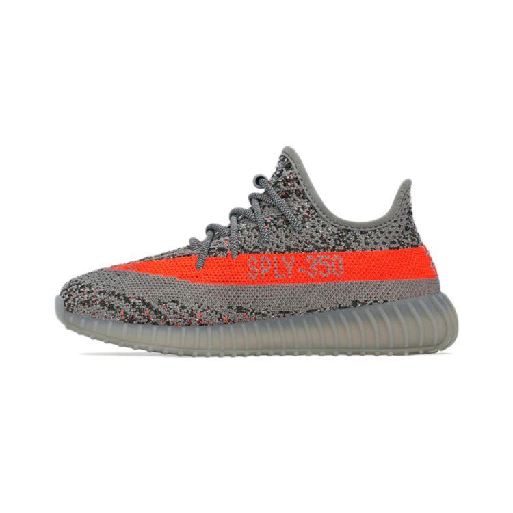 adidas Yeezy Boost 350 V2 Bambino Beluga Riflettente Sneakers Bambino Grigio Campanile-Grigio Rosso Solare GW1230