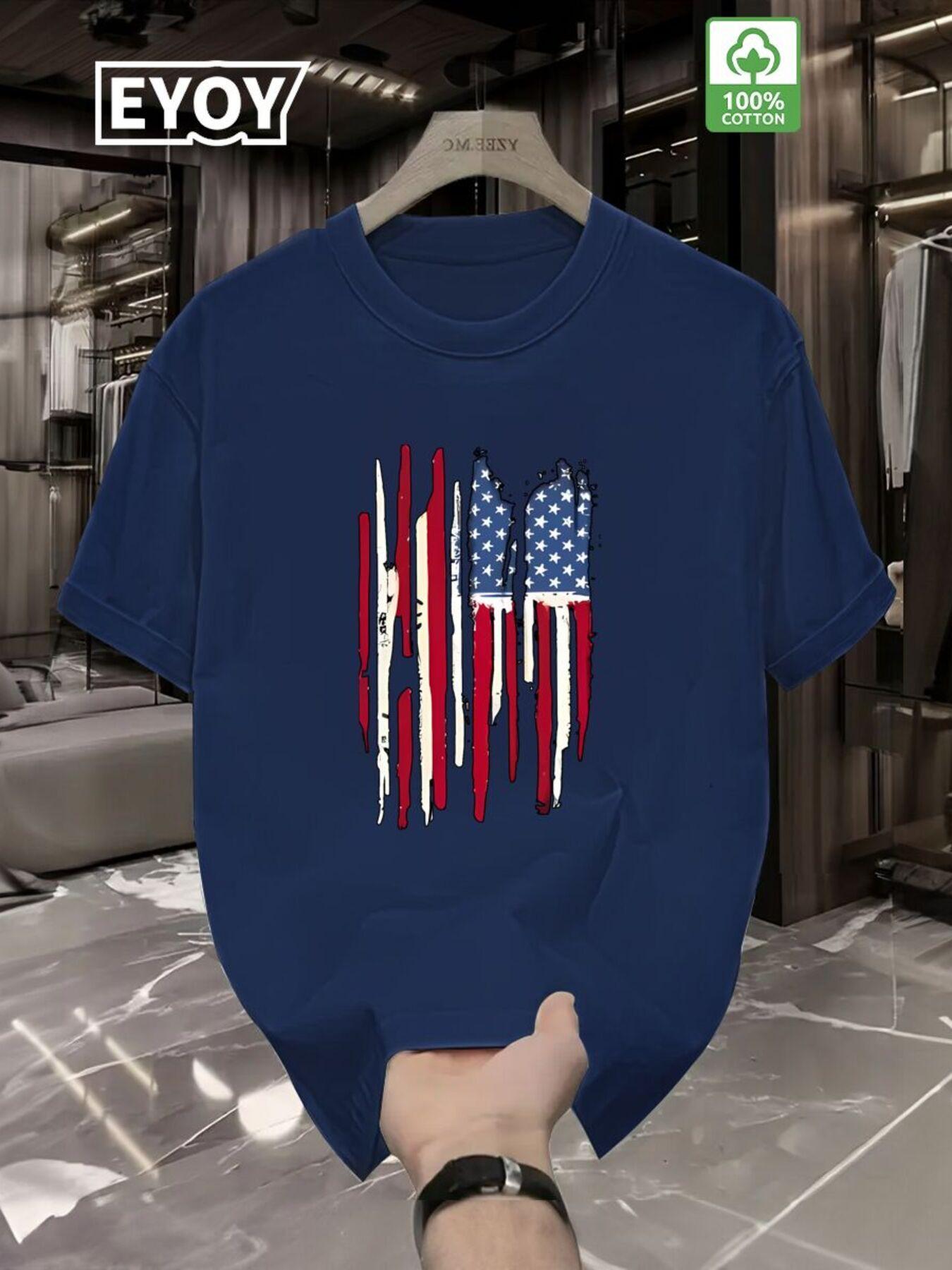 

Mens 100 Cotton TShirt Summer Casual Great for Streetwear Gaming and Festivals Machine Washable Street Style Wear 4XL