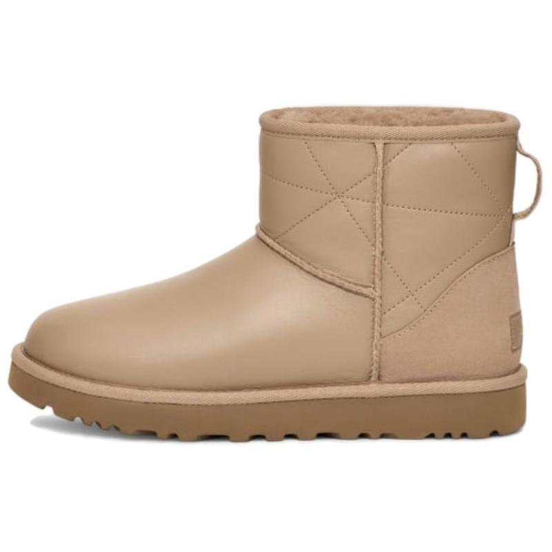 UGG CLASSIC MINI Pearlized Short Snow Boots Unisex Sand Dune Sneakers 1167313-DUNE 36 дюна