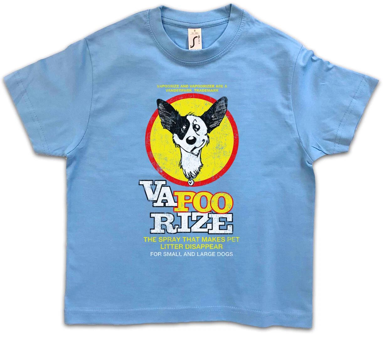 

VAPOORIZE Kids Boys kids boys T-Shirt Sign Insignia Logo Company Spray Envy Pet Movie 100