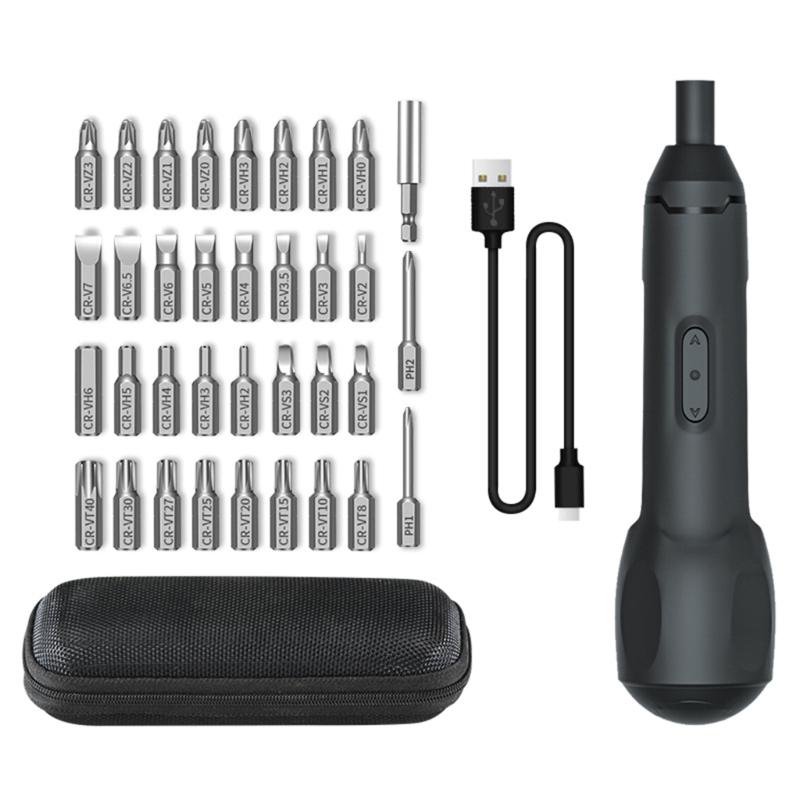 Intelligent Cordless Power Screwdriver USB Rechargeable Screwdriver For DIY Projects Remote Control Model Maintenance
