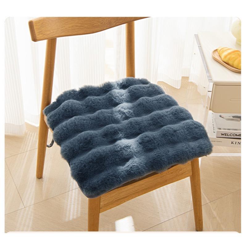 Tutu Velvet Warm Seat Cushion, Fart Cushion, Chair Cushion, Office Sedentary Artifact, Winter Thickened Plush Student Cushion, Seat Cushion
