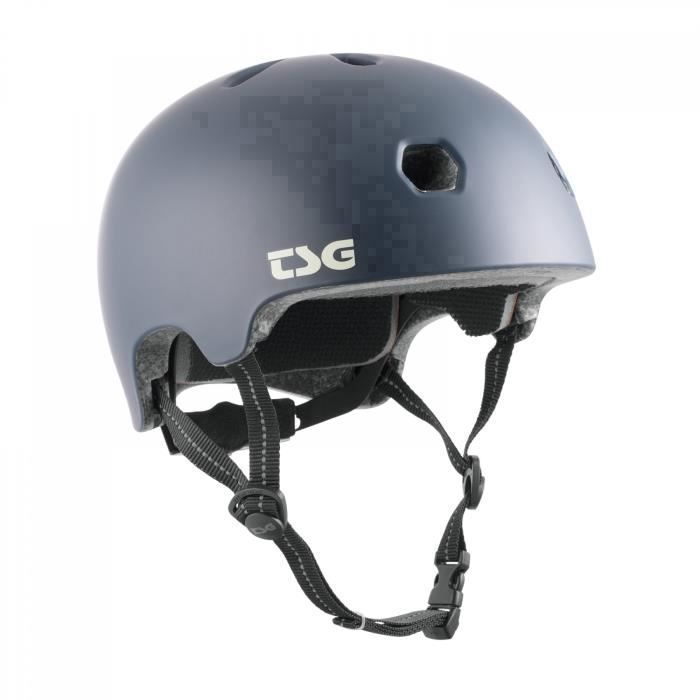 Casque De Vélo - TSG - META - Satin Paynes Grey - Léger - Confortable - Taille L/XL