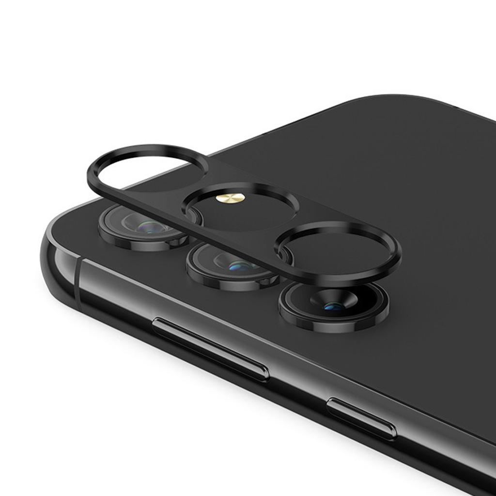 KALEBOL KLB-LPC005 For Samsung Galaxy S24 Hollow Lens Protector Aluminum Alloy Phone Camera Bezel Cover