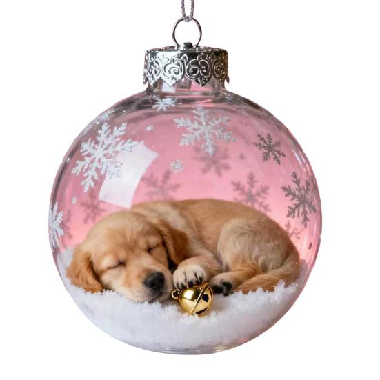 

3D Животное Рождественский Шар Украшение Такса/Теннис/Бейсбол/Гольф Прозрачный Пластиковый Рождественский Шар Орнамент для Зимней Рождественской Елки Праздничный Декор для Дома F