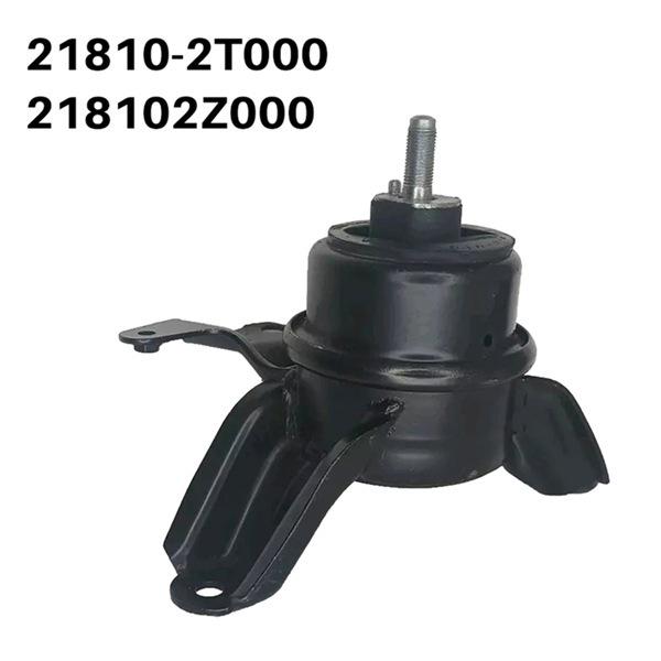 21810-2T000 and 21810-2Z000 fit the front right engine mount of 2011-2014 Hyundai Sonata.