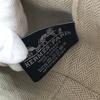 HERMES Bridea Black GM Bag pouch vanity bag H logo Hand Bag cotton hibiscus pink