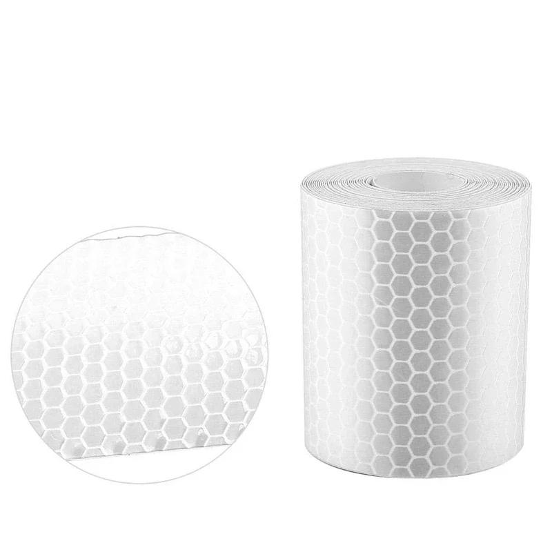 5cmx3m Reflective Tape for Cars Trucks Motorcycles - Warning Light Reflector Safety Mark Strip Sticker Auto Protective