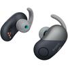 Sony True Wireless Earphones Amazon Alexa Bluetooth Separate Left and Right 2018 Black BM Noise-Canceling WF-SP700N Enabled, Compatible, Headphones,
