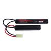 Акумулятор для страйкболу 8.4V 2/3A 1600mAh 8.4V NiMH Батарея-метелик для H VFC HK416 CQB Гвинтівки Зброї AK AEG з Міні-роз'ємом Tamiya