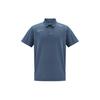 Essential Series Letter Logo Printed Pullover Short Sleeve Polo Shirt Men Polo Shirts Stardust-Blue K2CA41A8-27