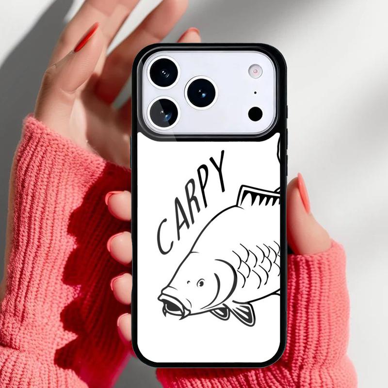 

Рыболовные снасти Чехол для телефона с рисунком рыбы для iPhone 17 16 15 14 13 Pro Max Задняя крышка для 12 11 Pro Coque iPhone 16e